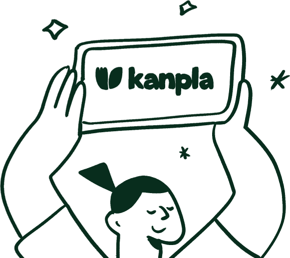 Playful illustration representing Kanpla